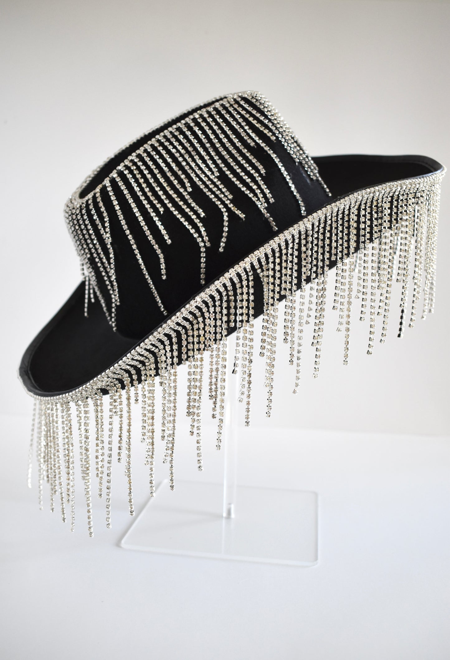 Drip’n Cowgirls | Black Rhinestone Cowgirl hat