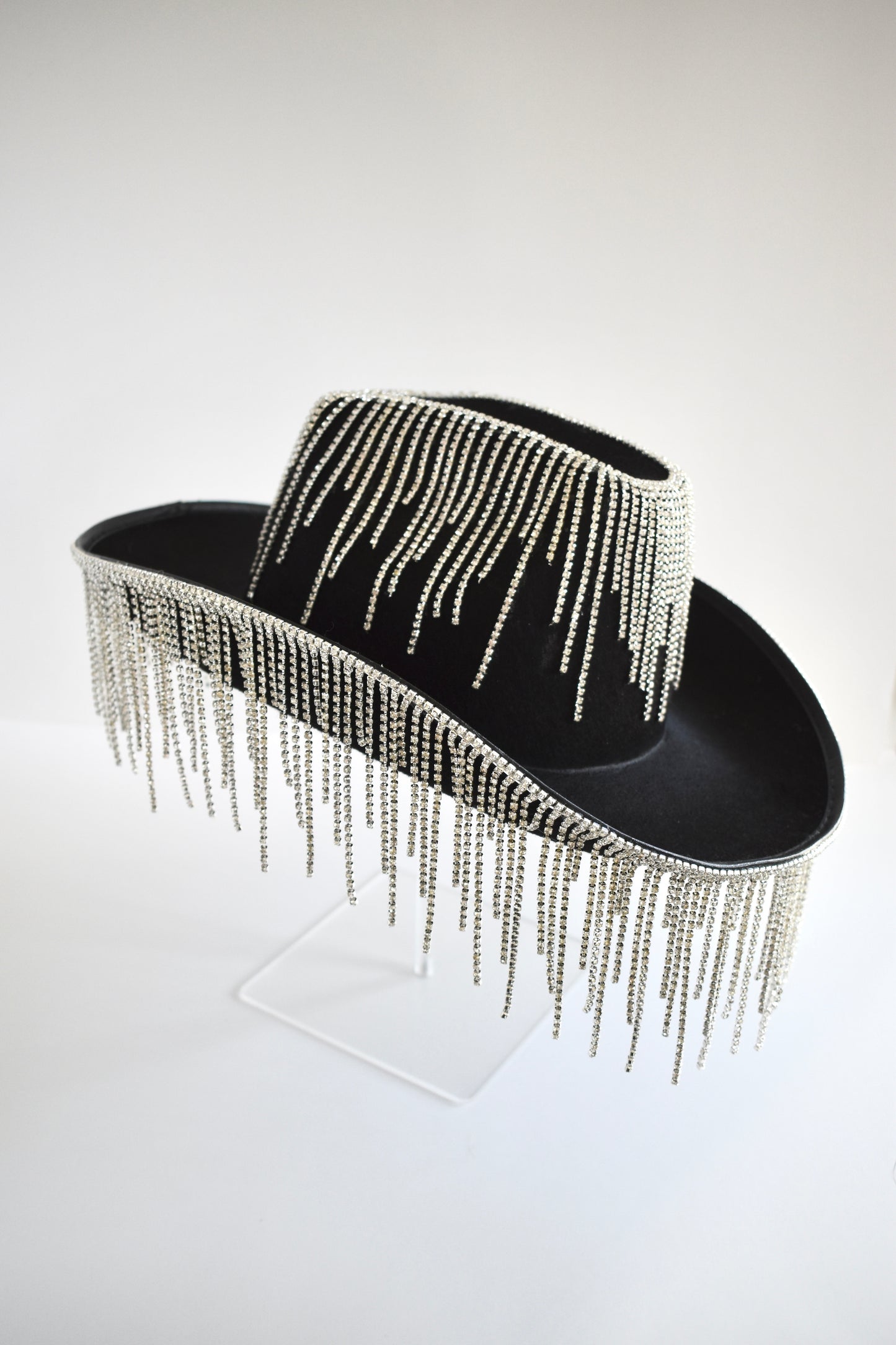 Drip’n Cowgirls | Black Rhinestone Cowgirl hat