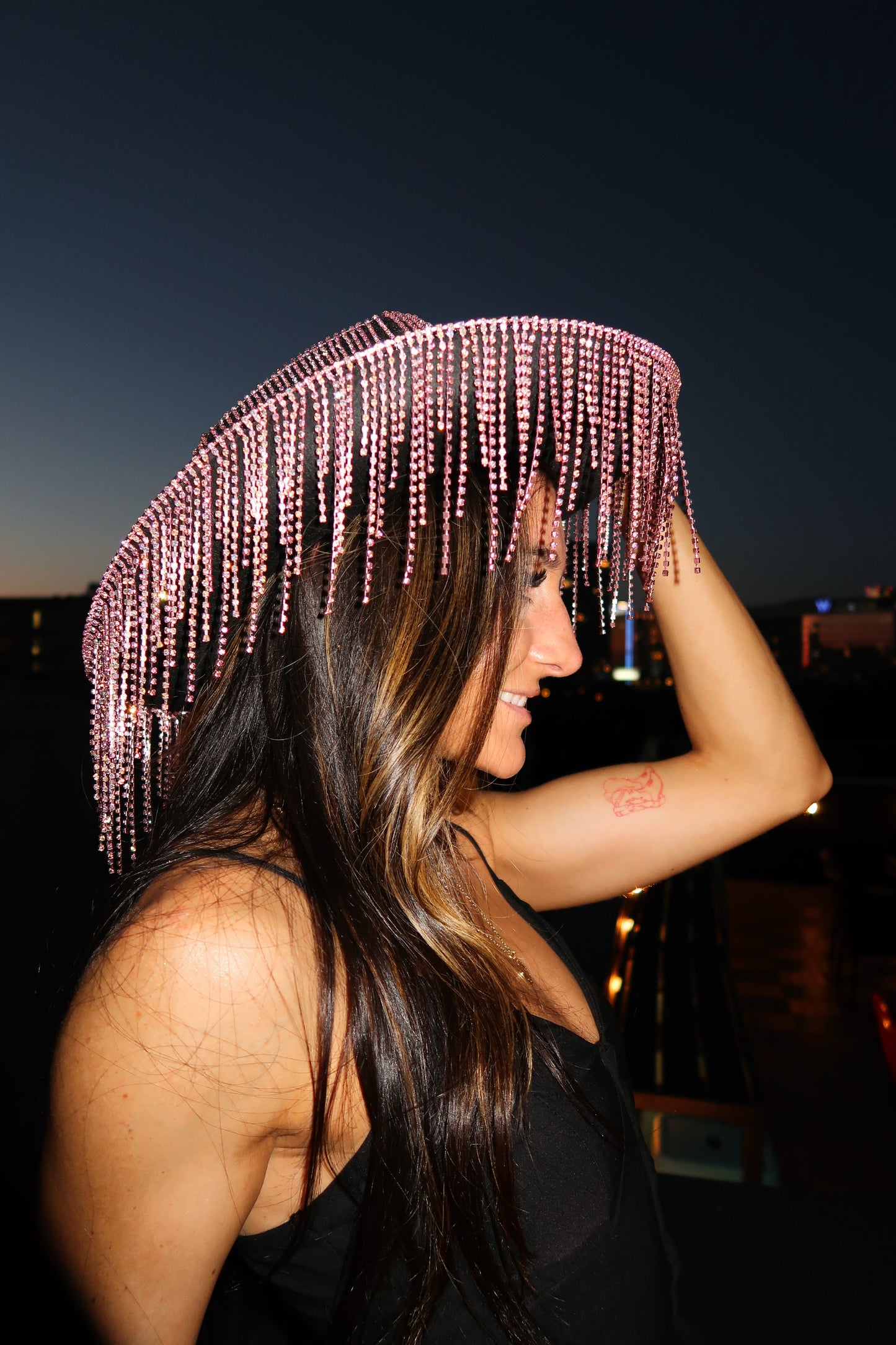 Music City Gents | Pink Rhinestone Cowgirl Hat